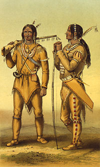 Fig. 4. Indiens Gwich’in. https://tr.wikipedia.org/wiki/Alaska_Atabaskları#/media/Dosya:210_gwichin_hunter_summerclothing.jpg