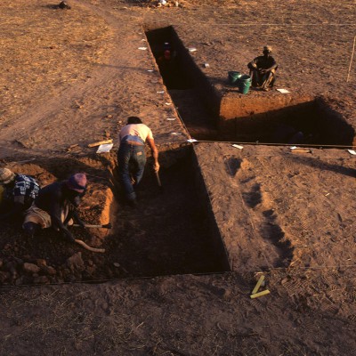 Santhiou Kohel : la fouille du tumulus 43 