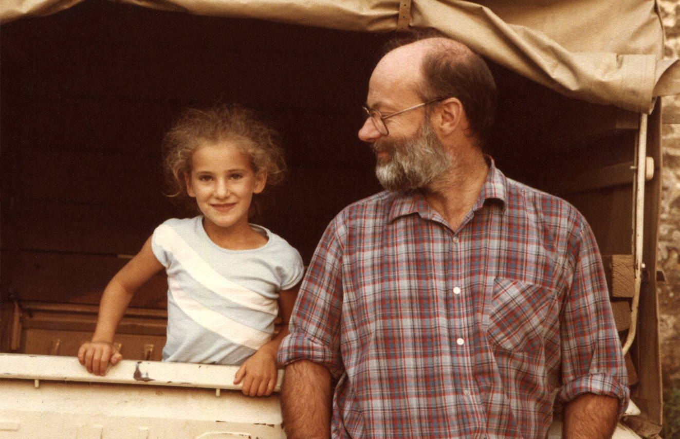 Béatrice Gallay et son papa